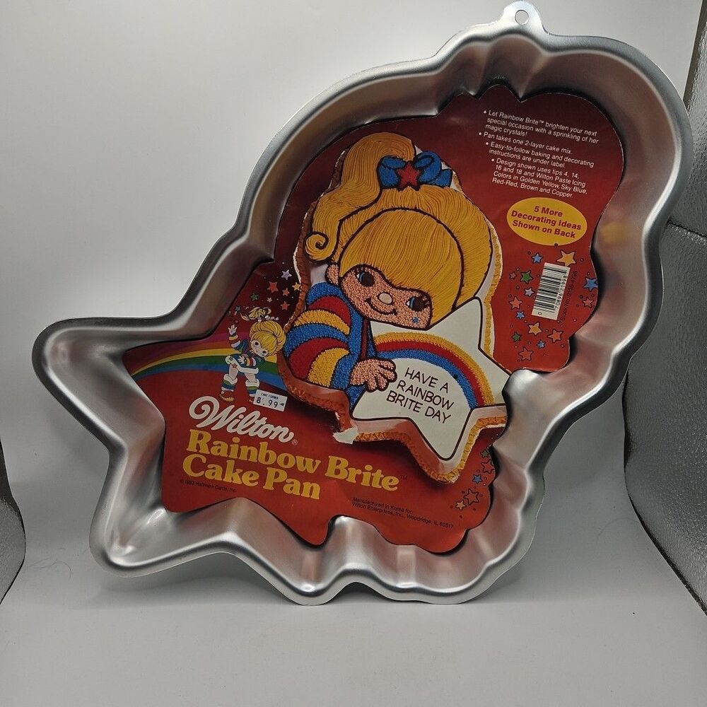 Vintage 1983 Wilton Rainbow Brite Cake Pan Retro Nostalgia #2105-4798 Retired